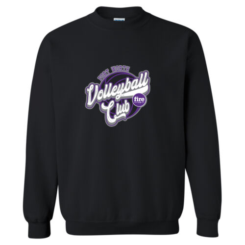 ROUND FW VOLLEYBALL CLUB #3 - 18000 Heavy Blend Crewneck Sweatshirt Thumbnail