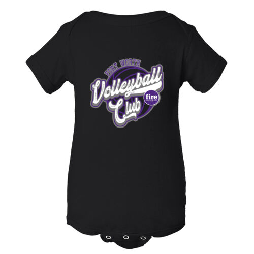 ROUND FW VOLLEYBALL CLUB #3 - Infant Baby Rib Bodysuit Thumbnail