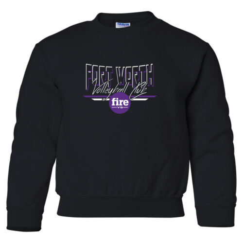 ARC FORT WORTH VB CLUB #1 - Heavy Blend Youth Crewneck Sweatshirt Thumbnail