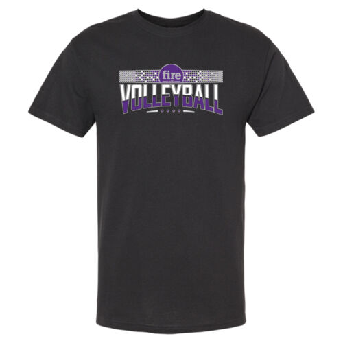 FW VOLLEYBALL ARCHED #9 - 4800 - Best Value 100% Cotton T-Shirt Thumbnail