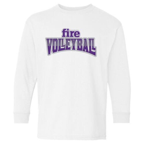 FWFV STRIPES ARCHED #11 - Heavy Cotton Youth Long Sleeve T-Shirt Thumbnail