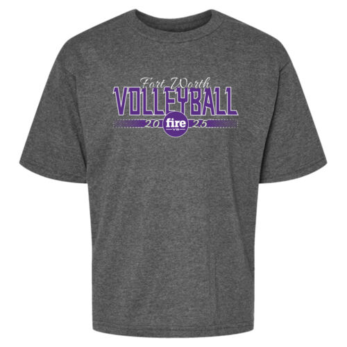 2025 FW VOLLEYBALL - 4850 Youth Gold Soft Touch T-Shirt Thumbnail