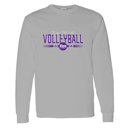 2025 FW VOLLEYBALL - Heavy Cotton Long Sleeve T-Shirt  Thumbnail