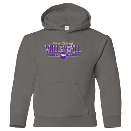 2025 FW VOLLEYBALL - Heavy Blend Youth Hooded Sweatshirt Thumbnail