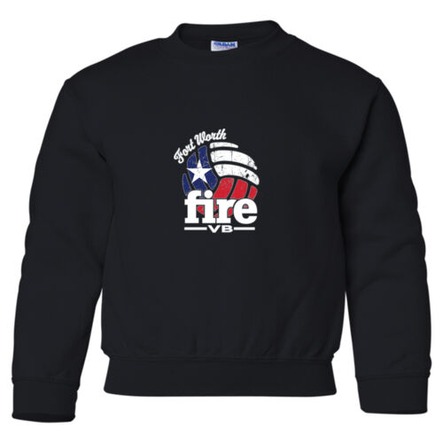 FWVB USA #4 - Heavy Blend Youth Crewneck Sweatshirt Thumbnail
