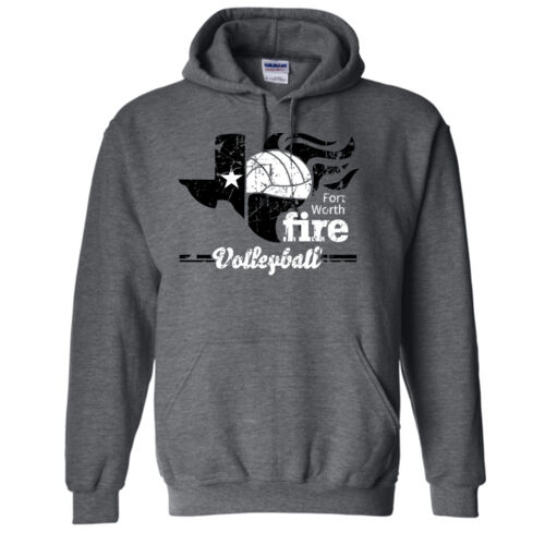 TEXAS FLAME - Heavy Blend Hooded Sweatshirt  Thumbnail